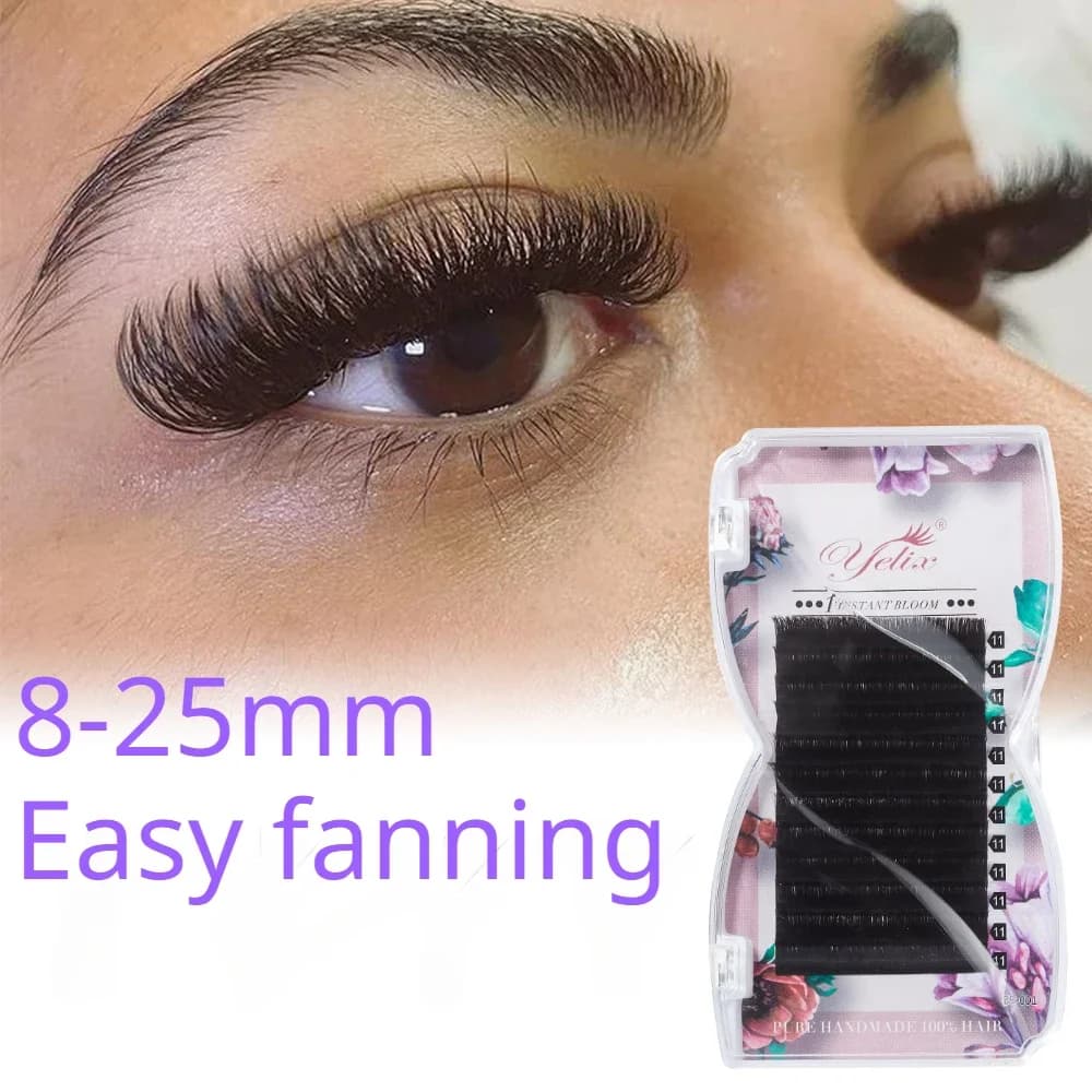 Rzęsy Easy Fanning 0,07 mm 8-25 mm