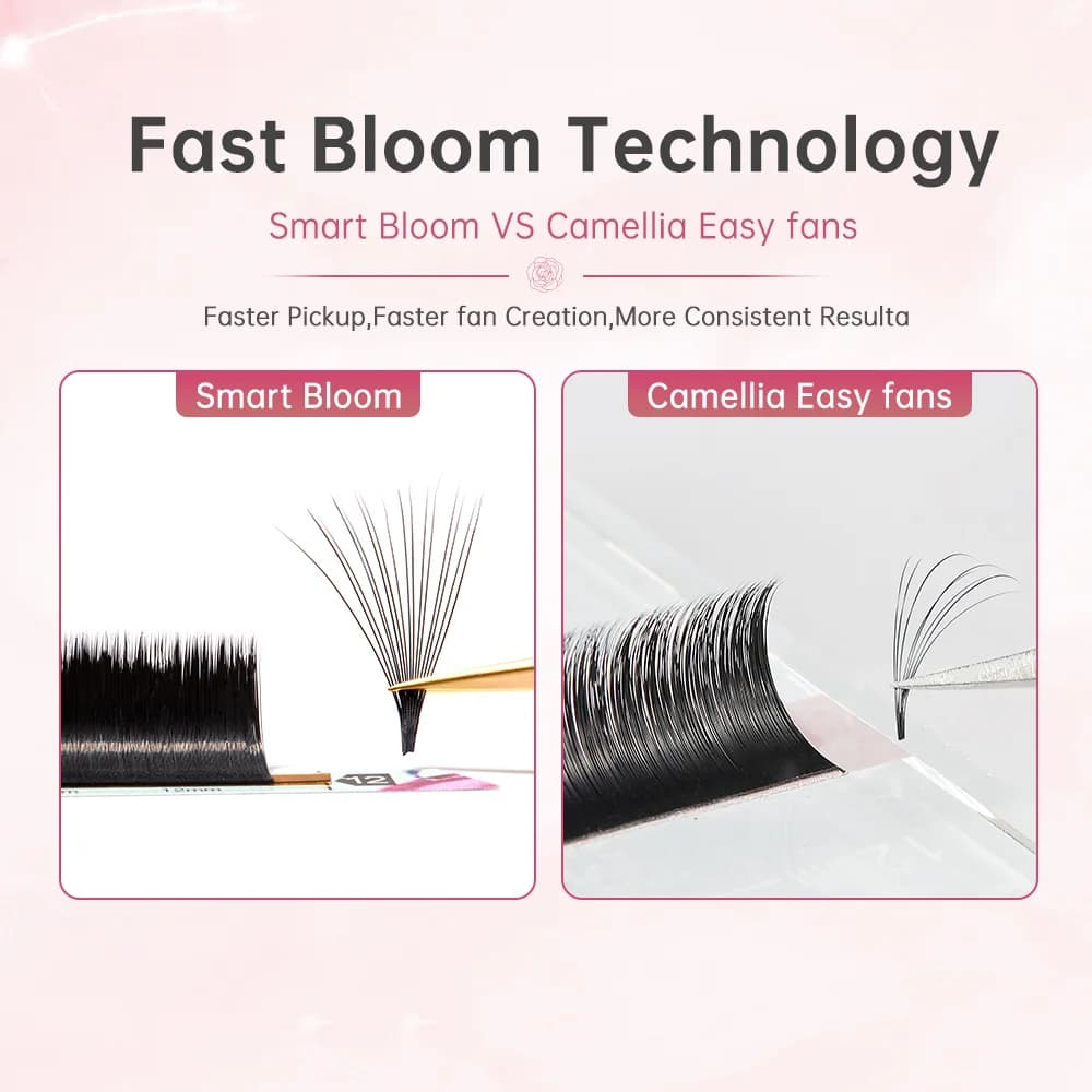 Rzęsy Easy Fanning Smart Bloom z mieszaną długością