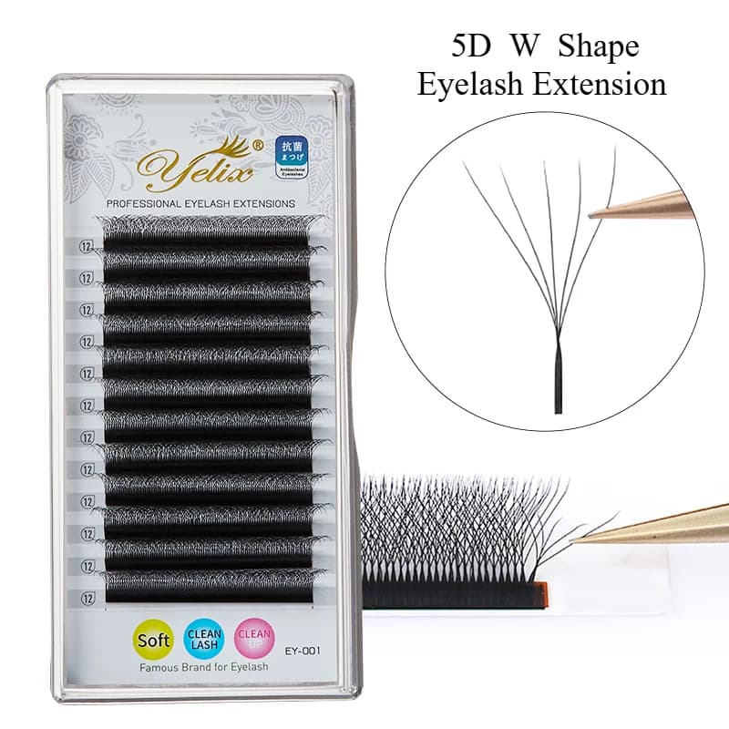 Gotowe wachlarze 5D W Shape Mega Volume Dense