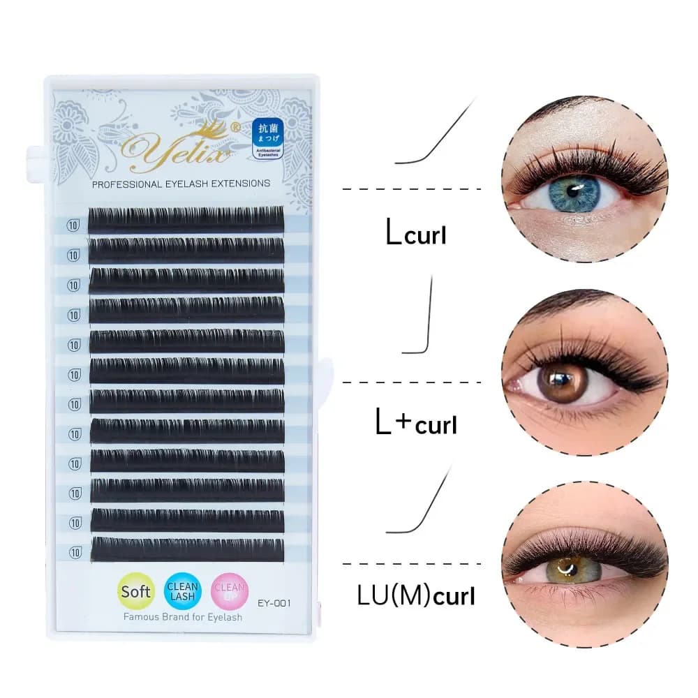 Pojedyncze rzęsy L Curl Matte Mink 8-15mm