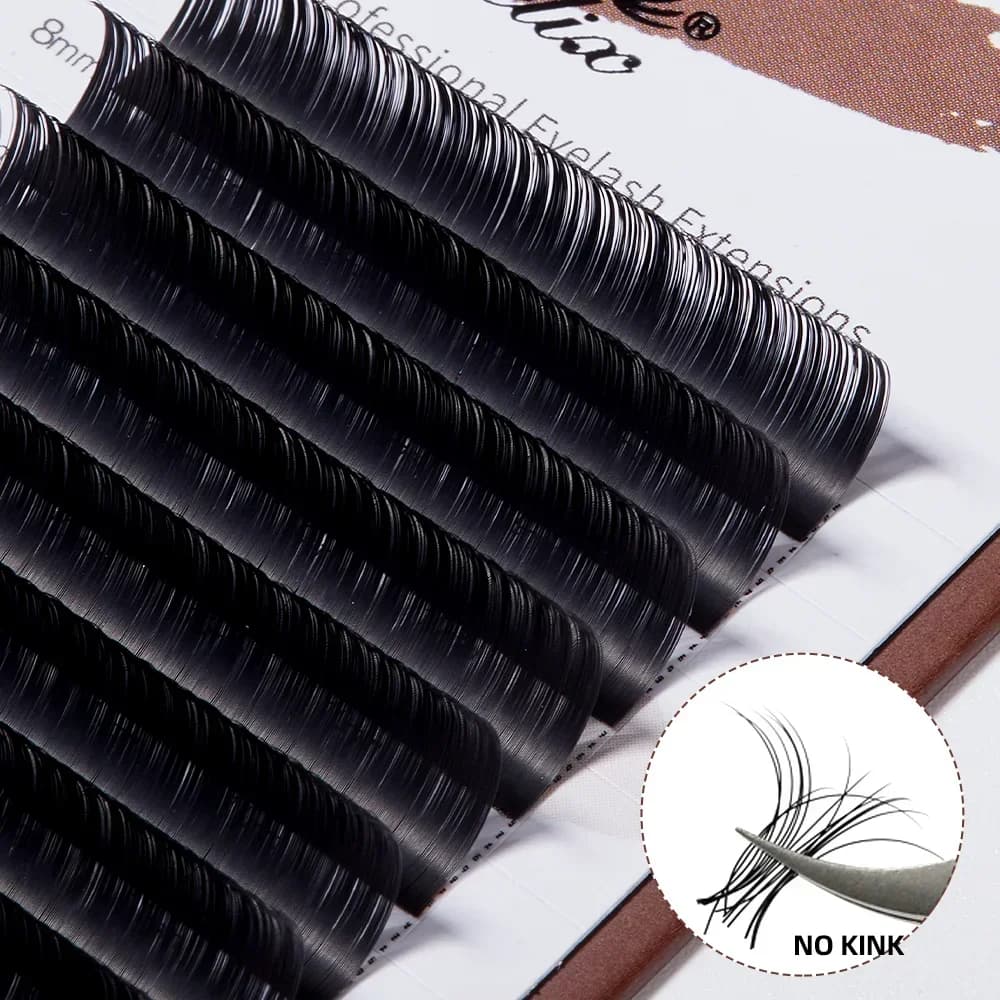 Super Matte Classic Individual Eyelash Extensions 0.18mm